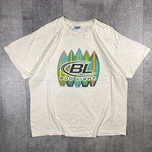 2005 Vintage Bud Light Surf Tee Shirt